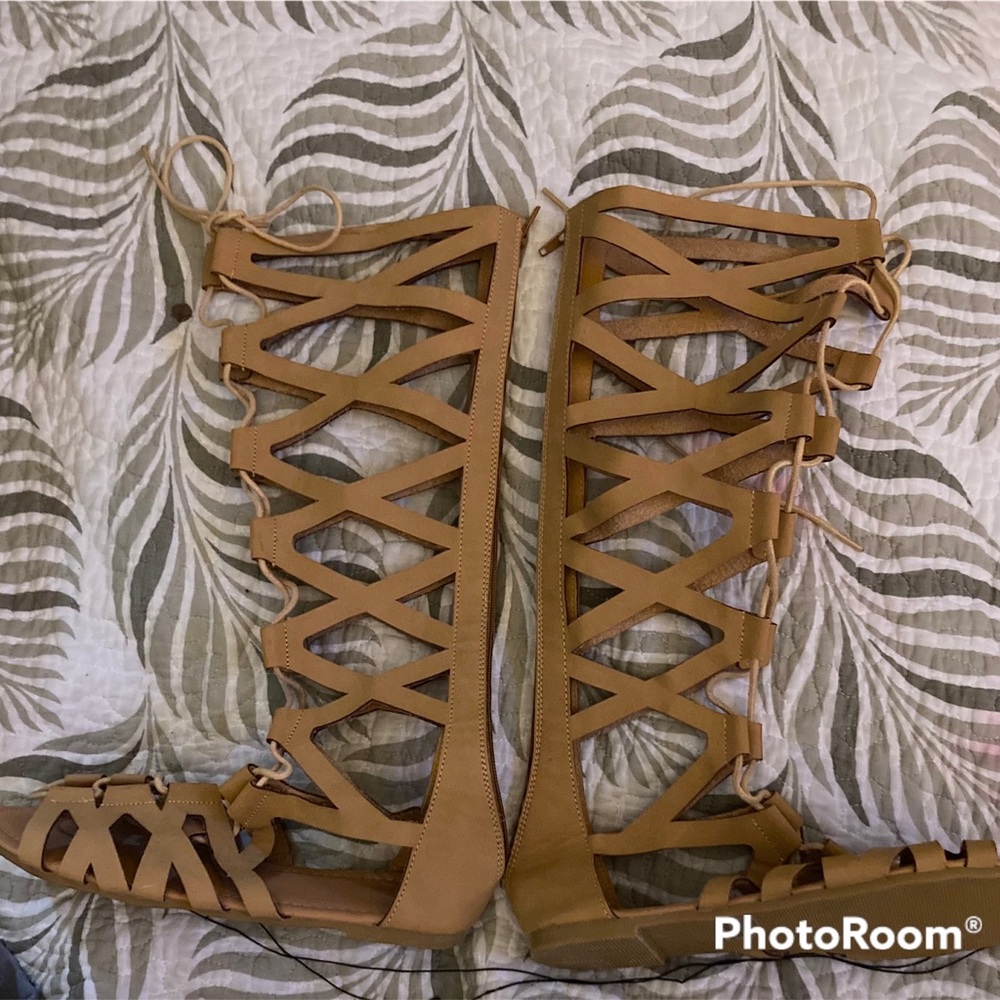 Brown sandals